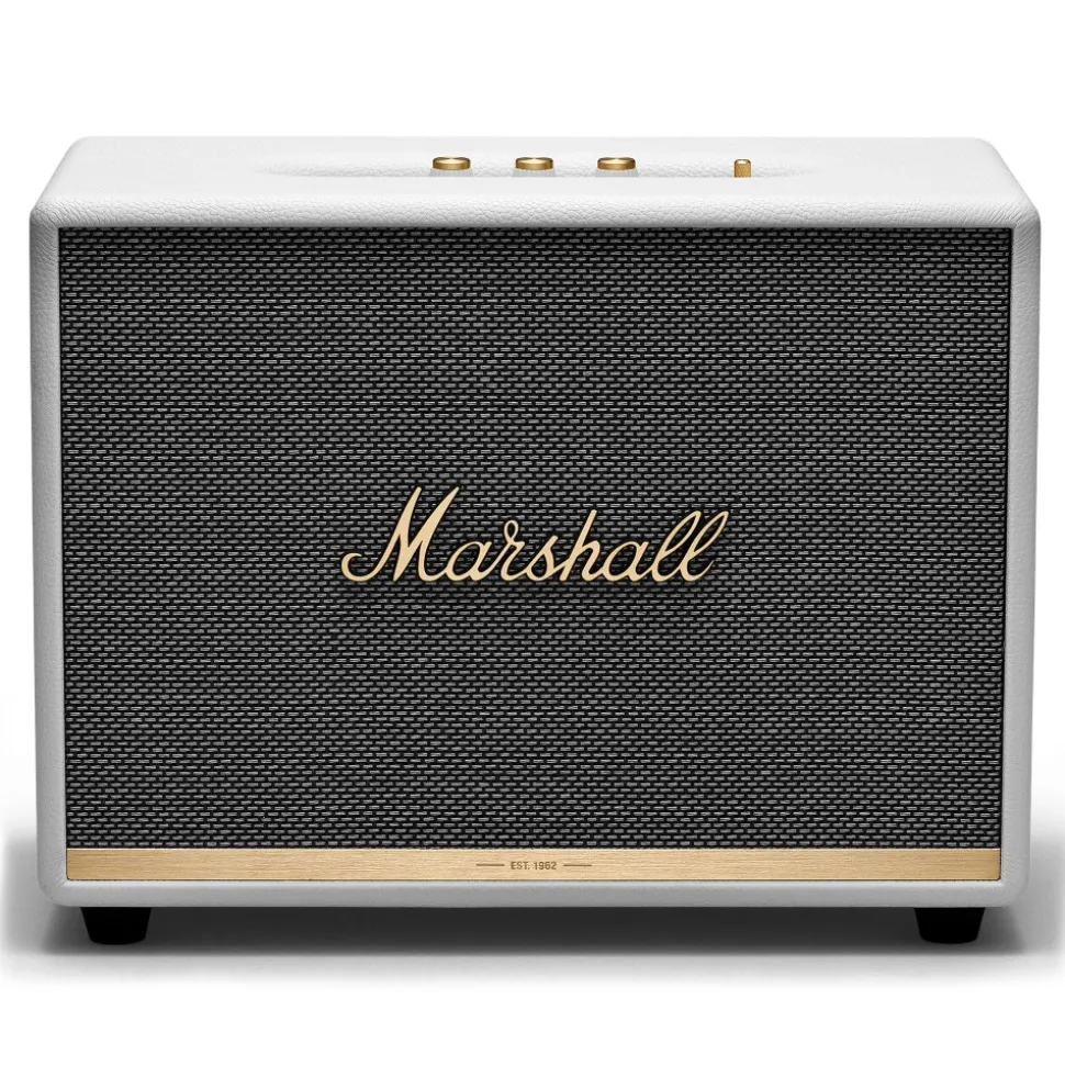 Marshall - Woburn II - White - Bluetooth Speaker - Iconic Classic Premium High Quality Speaker - Avvenice