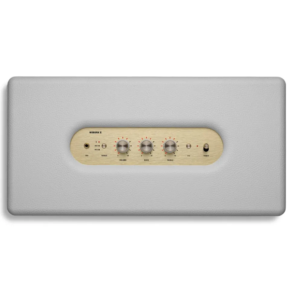 Marshall - Woburn II - White - Bluetooth Speaker - Iconic Classic Premium High Quality Speaker - Avvenice