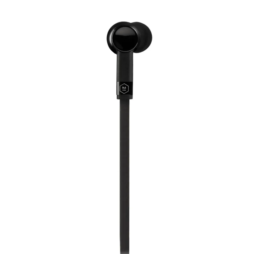 Master & Dynamic - ME05 - Black Chrome / Black Rubber - High Quality Titanium Drivers Premium Earphones - Avvenice
