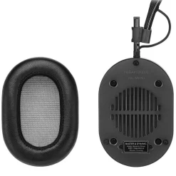 Master & Dynamic - MH40 - Black Metal / Black Leather - Premium High Quality and Performance Over-Ear Headphones - Avvenice