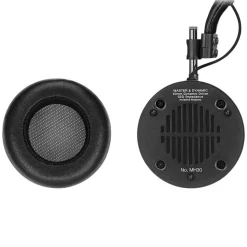 Master & Dynamic - MH30 - Black Metal / Black Leather - Premium High Quality and Performance On-Ear Headphones - Avvenice