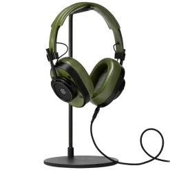 Master & Dynamic - MH40 - Black Metal / Olive Leather - Premium High Quality and Performance Over-Ear Headphones - Avvenice