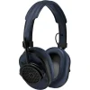 Master & Dynamic - MH40 - Black Metal / Navy Leather - Premium High Quality and Performance Over-Ear Headphones - Avvenice