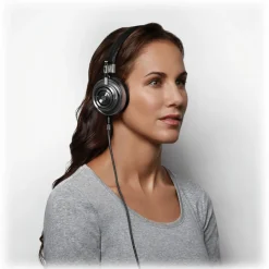 Master & Dynamic - MH30 - Gunmetal / Black Leather - Premium High Quality and Performance On-Ear Headphones - Avvenice