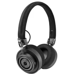 Master & Dynamic - MH30 - Gunmetal / Black Alcantara - Premium High Quality and Performance On-Ear Headphones - Avvenice