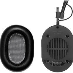 Master & Dynamic - MH40 - Limited Edition - Scott Campbell Studio - Black Metal / White Leather - Premium Over-Ear Headphones - Avvenice