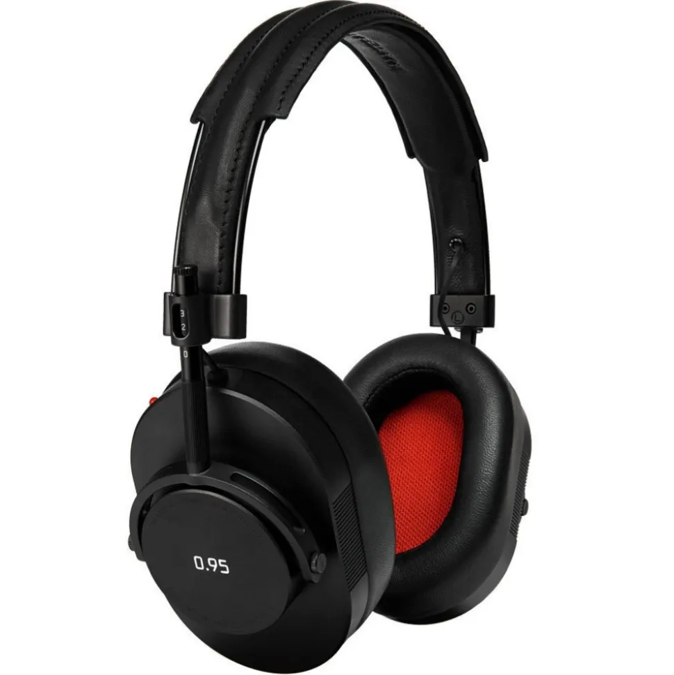 Master & Dynamic - MH40 - Limited Edition - Leica Camera AG - 0.95 - Black Metal / Black Leather - Premium Over-Ear Headphones - Avvenice