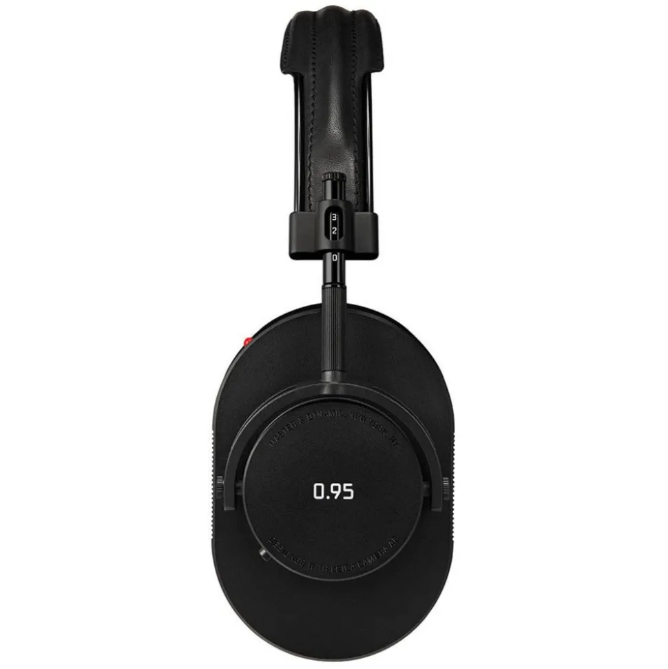 Master & Dynamic - MH40 - Limited Edition - Leica Camera AG - 0.95 - Black Metal / Black Leather - Premium Over-Ear Headphones - Avvenice