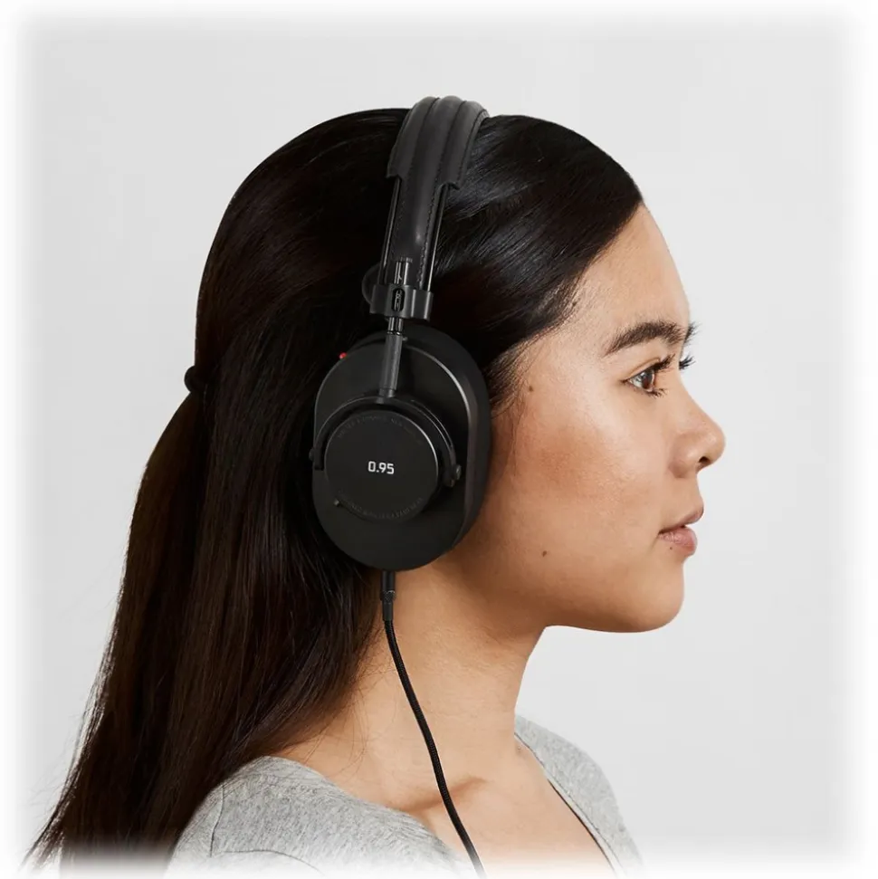 Master & Dynamic - MH40 - Limited Edition - Leica Camera AG - 0.95 - Black Metal / Black Leather - Premium Over-Ear Headphones - Avvenice