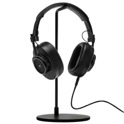 Master & Dynamic - MH40 - Limited Edition - The Rolling Stones - Black Metal / Black Leather - Premium Over-Ear Headphones - Avvenice