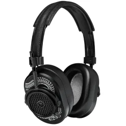 Master & Dynamic - MH40 - Limited Edition - Scott Campbell Studio - Black Metal / Black Leather - Premium Over-Ear Headphones - Avvenice