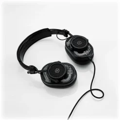 Master & Dynamic - MH40 - Limited Edition - Scott Campbell Studio - Black Metal / Black Leather - Premium Over-Ear Headphones - Avvenice