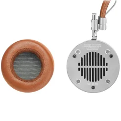 Master & Dynamic - MH30 - Silver Metal / Brown Leather - Premium High Quality and Performance On-Ear Headphones - Avvenice