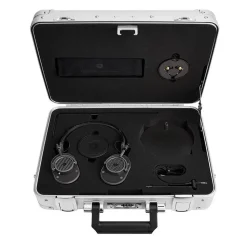 Master & Dynamic - MH40 - Zero Halliburton Kit - Black Metal / Alcantara Black - Premium High Quality Over-Ear Headphones - Avvenice