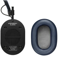 Master & Dynamic - MH40 - Zero Halliburton Kit - Black Metal / Navy Leather - Premium High Quality Over-Ear Headphones - Avvenice
