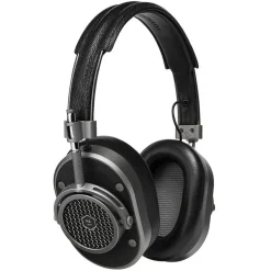 Master & Dynamic - MH40 - Zero Halliburton Kit - Gunmetal / Black Leather - Premium High Quality Over-Ear Headphones - Avvenice