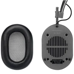 Master & Dynamic - MH40 - Zero Halliburton Kit - Gunmetal / Black Leather - Premium High Quality Over-Ear Headphones - Avvenice