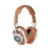 Master & Dynamic - MH40 Wireless - Silver Metal / Brown Canvas - Premium High Quality and Performance Over-Ear Headphones - Avvenice