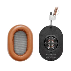 Master & Dynamic - MH40 Wireless - Silver Metal / Brown Canvas - Premium High Quality and Performance Over-Ear Headphones - Avvenice