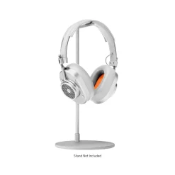 Master & Dynamic - MH40 Wireless - Silver Metal / Silver Canvas - Premium High Quality and Performance Over-Ear Headphones - Avvenice