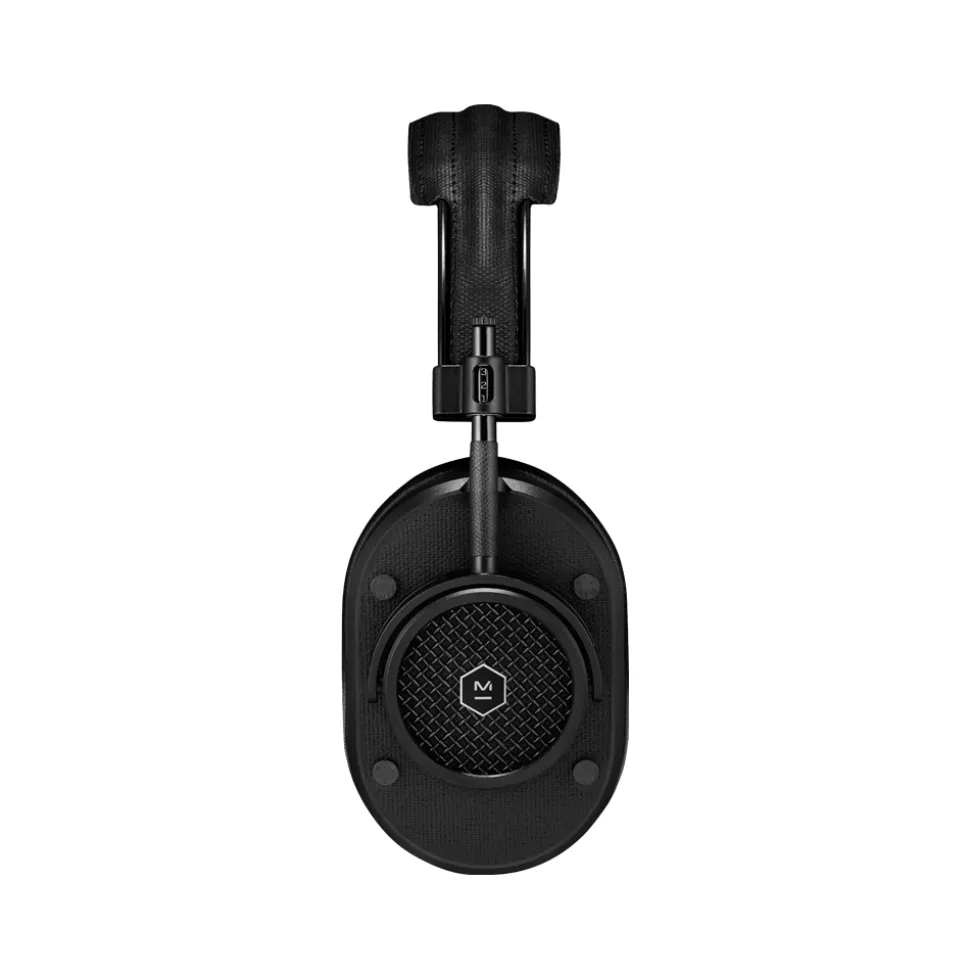 Master & Dynamic - MH40 Wireless - Black Metal / Black Coated Canvas - Premium High Quality and Performance Over-Ear Headphones - Avvenice