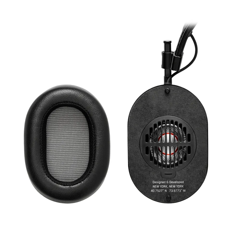 Master & Dynamic - MH40 Wireless - Black Metal / Black Coated Canvas - Premium High Quality and Performance Over-Ear Headphones - Avvenice