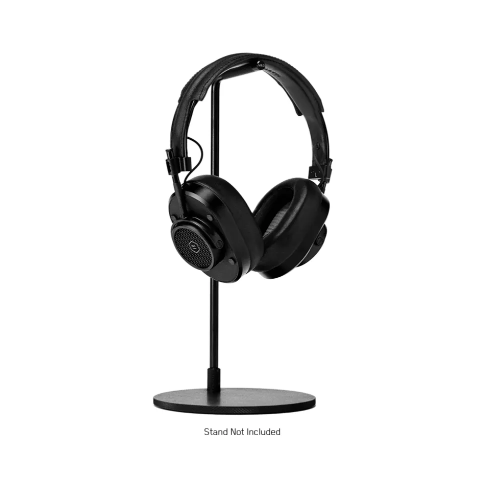 Master & Dynamic - MH40 Wireless - Black Metal / Black Coated Canvas - Premium High Quality and Performance Over-Ear Headphones - Avvenice
