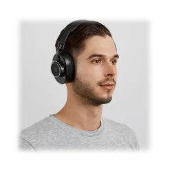 Master & Dynamic - MH40 Wireless - Black Metal / Black Coated Canvas - Premium High Quality and Performance Over-Ear Headphones - Avvenice