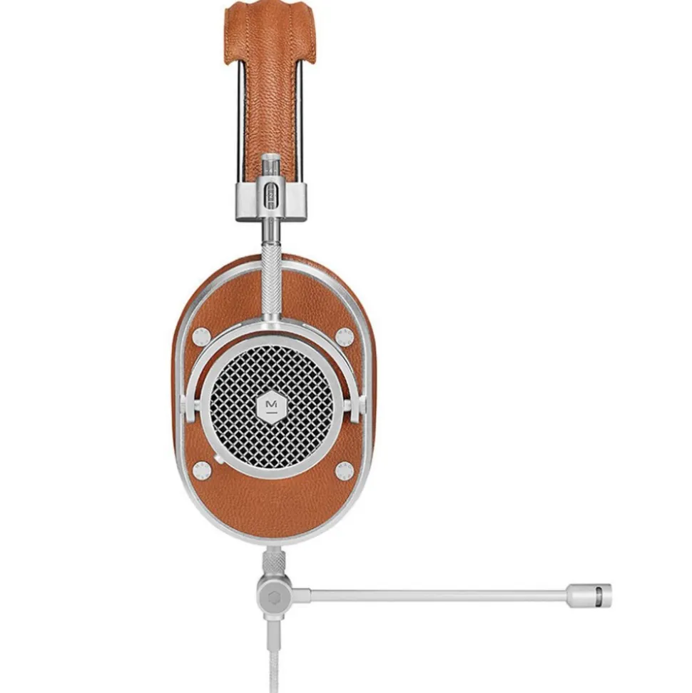 Master & Dynamic - MM800 - Boom Mic - Silver - Unidirectional Microphone for Premium Headphones - Avvenice