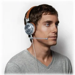 Master & Dynamic - MM800 - Boom Mic - Silver - Unidirectional Microphone for Premium Headphones - Avvenice