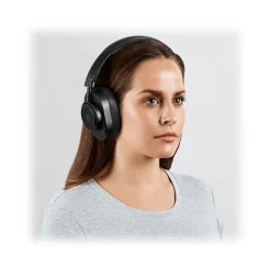 Master & Dynamic - MW65 - Black Metal / Black Leather - Active Noise-Cancelling Wireless Headphones - Premium Quality - Avvenice
