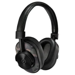 Master & Dynamic - MW60 - Black Metal / Camo Leather - Premium High Quality and Performance Wireless Over-Ear Headphones - Avvenice