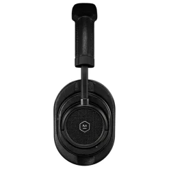 Master & Dynamic - MW50+ - Black Metal / Black Leather - Premium High Quality Wireless 2-in-1 On + Over-Ear Headphones - Avvenice