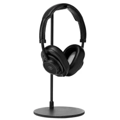 Master & Dynamic - MW50+ - Black Metal / Black Leather - Premium High Quality Wireless 2-in-1 On + Over-Ear Headphones - Avvenice
