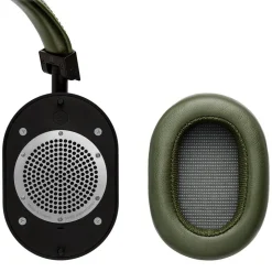 Master & Dynamic - MW60 - Black Metal / Olive Leather - Premium High Quality and Performance Wireless Over-Ear Headphones - Avvenice