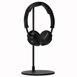 Master & Dynamic - MW50 - Black Metal / Black Leather - Premium High Quality and Performance Wireless On-Ear Headphones - Avvenice