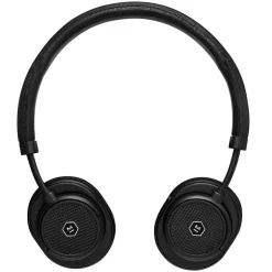 Master & Dynamic - MW50 - Black Metal / Black Leather - Premium High Quality and Performance Wireless On-Ear Headphones - Avvenice
