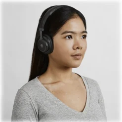 Master & Dynamic - MW50 - Black Metal / Black Leather - Premium High Quality and Performance Wireless On-Ear Headphones - Avvenice