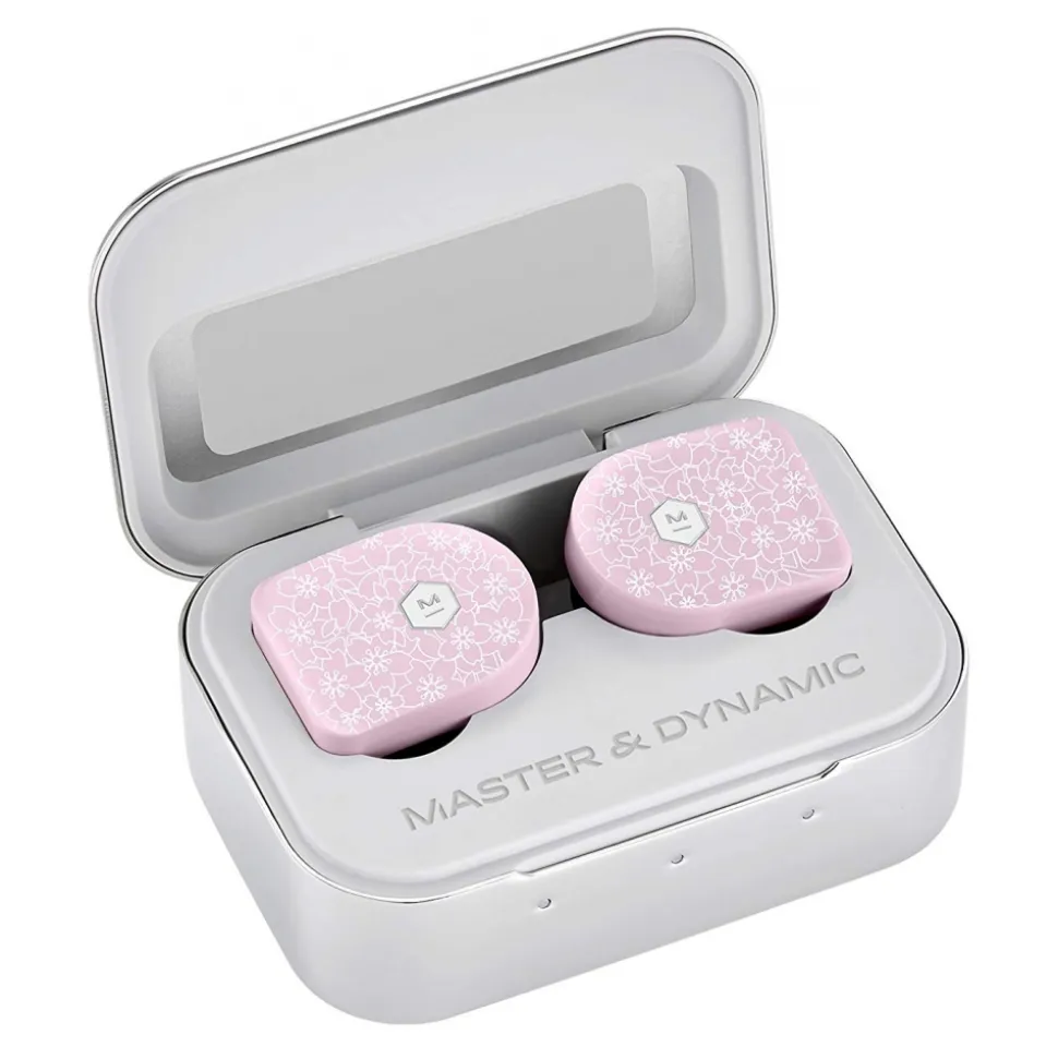 Master & Dynamic - MW07 - Cherry Blossom Acetate - High Quality True Wireless Earphones - Avvenice