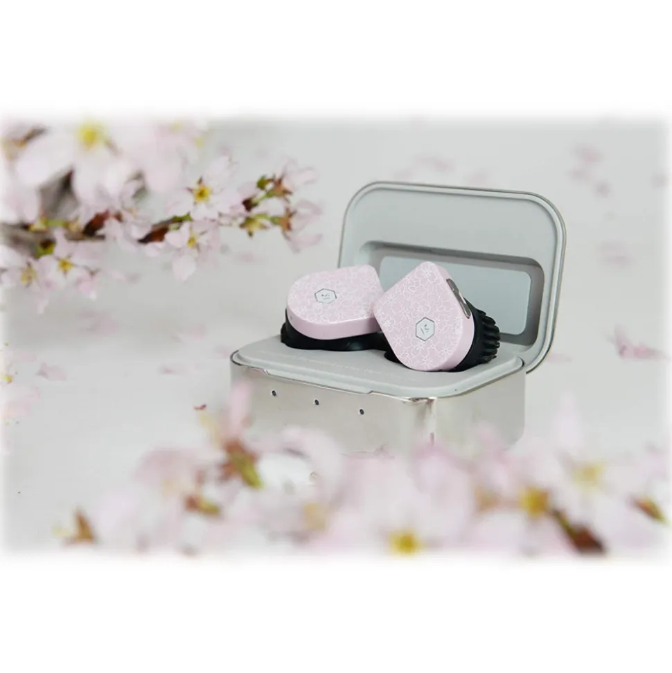 Master & Dynamic - MW07 - Cherry Blossom Acetate - High Quality True Wireless Earphones - Avvenice