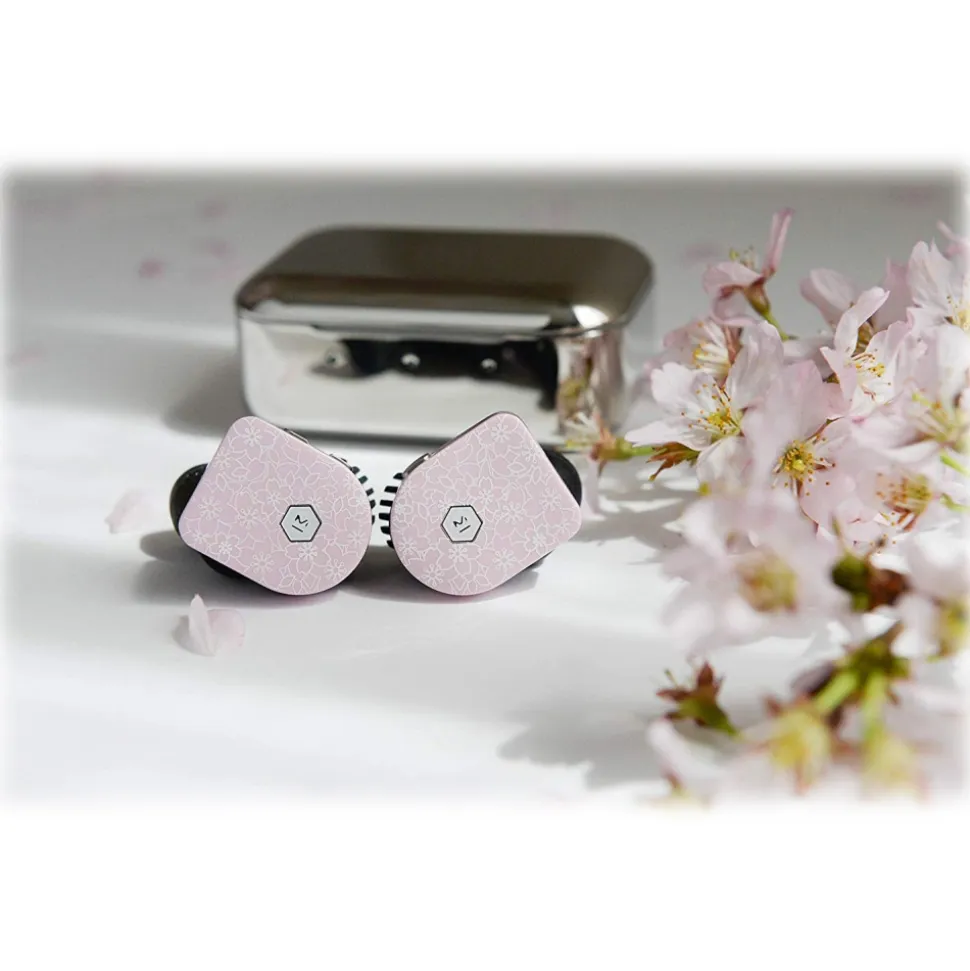 Master & Dynamic - MW07 - Cherry Blossom Acetate - High Quality True Wireless Earphones - Avvenice