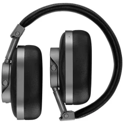 Master & Dynamic - MW60 - Gunmetal / Black Leather - Premium High Quality and Performance Wireless Over-Ear Headphones - Avvenice