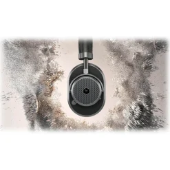 Master & Dynamic - MW65 - Gunmetal / Black Leather - Active Noise-Cancelling Wireless Headphones - Premium Quality - Avvenice