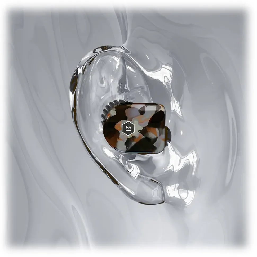 Master & Dynamic - MW07 - Grey Terrazzo Acetate - High Quality True Wireless Earphones - Avvenice