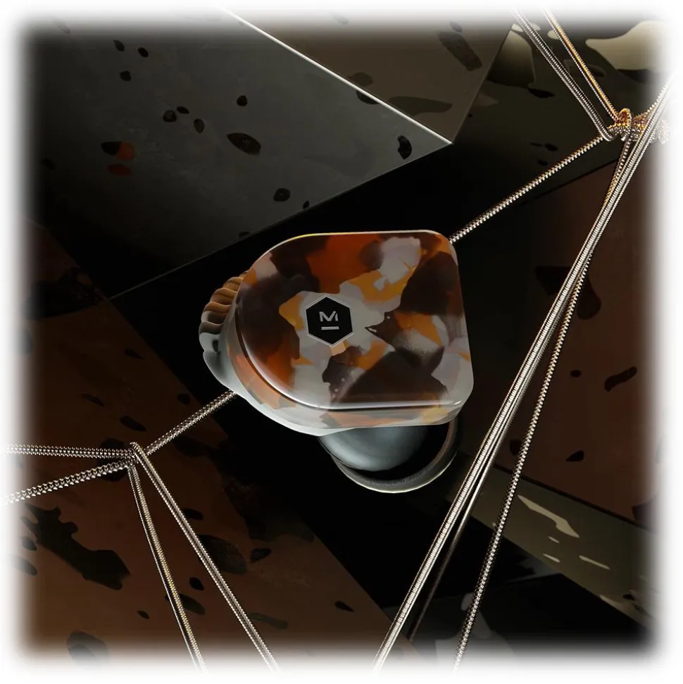 Master & Dynamic - MW07 - Grey Terrazzo Acetate - High Quality True Wireless Earphones - Avvenice