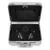 Master & Dynamic - MW60 - Halliburton Case - Gunmetal / Black Leather - Premium High Quality Wireless Over-Ear Headphones - Avvenice