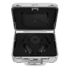 Master & Dynamic - MW60 - Halliburton Case - Black Metal / Black Leather - Premium High Quality Wireless Over-Ear Headphones - Avvenice