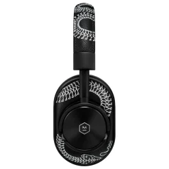 Master & Dynamic - MW60 - Limited Edition - Scott Campbell Studio - Black Metal / Black Leather - Wireless Headphones - Avvenice