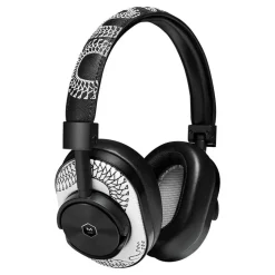Master & Dynamic - MW60 - Limited Edition - Scott Campbell Studio - Black Metal / White Leather - Wireless Headphones - Avvenice