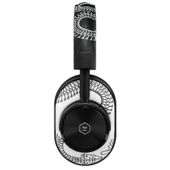 Master & Dynamic - MW60 - Limited Edition - Scott Campbell Studio - Black Metal / White Leather - Wireless Headphones - Avvenice